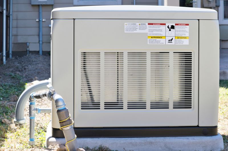 Backup Generator Outdoor Installation